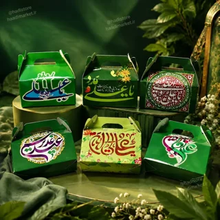 جعبه شکلاتی هدیه غدیری