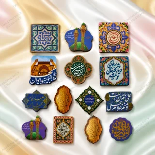 مگنت چاپی علوی طرح اسد