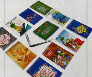 دفترچه فنری خط دار غدیری